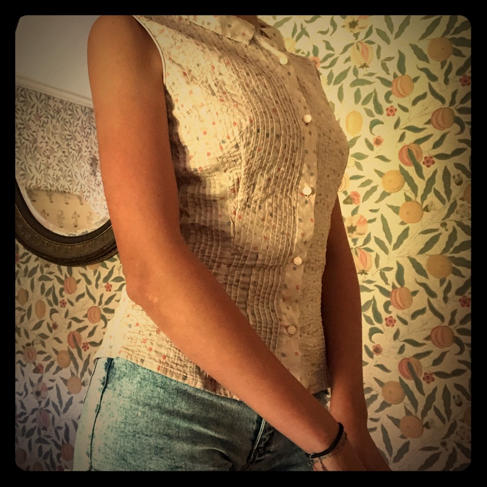 Marc Jacobs vintage style button down blouse